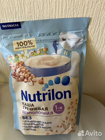 Каша гречневая безмолочная Nutrilon