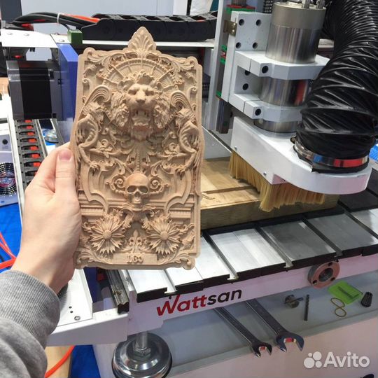 Фрезерный станок с чпу wattsan 0609 mini