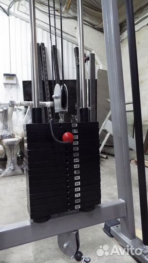 Блочная рама одинарная 70 кг AV201/80