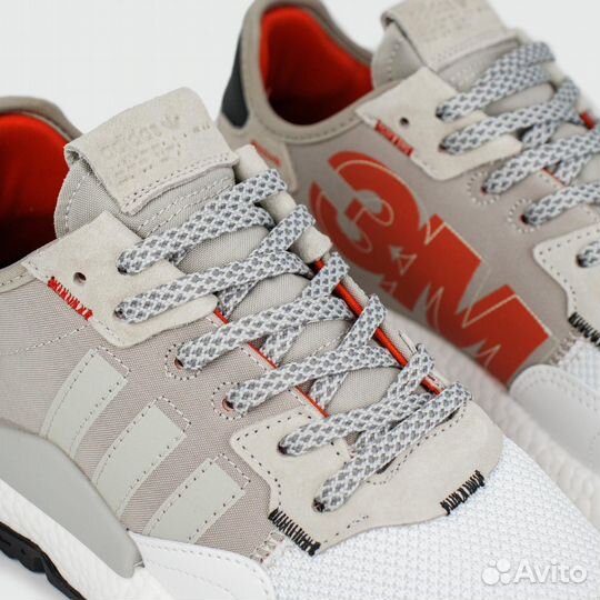 Кроссовки Adidas Nite Jogger White Grey