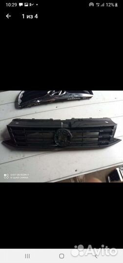 Поло 5 рестайлинг решетка радиатора капот радиатор