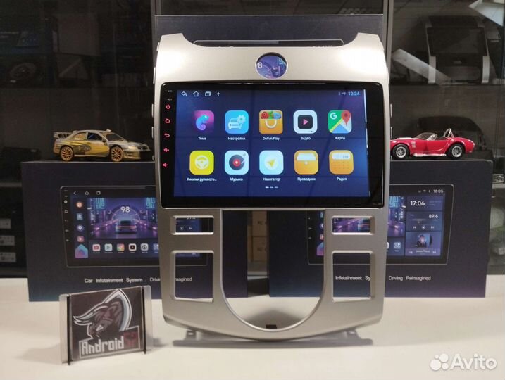 Магнитола Kia Cerato 2 Android IPS экран Новая