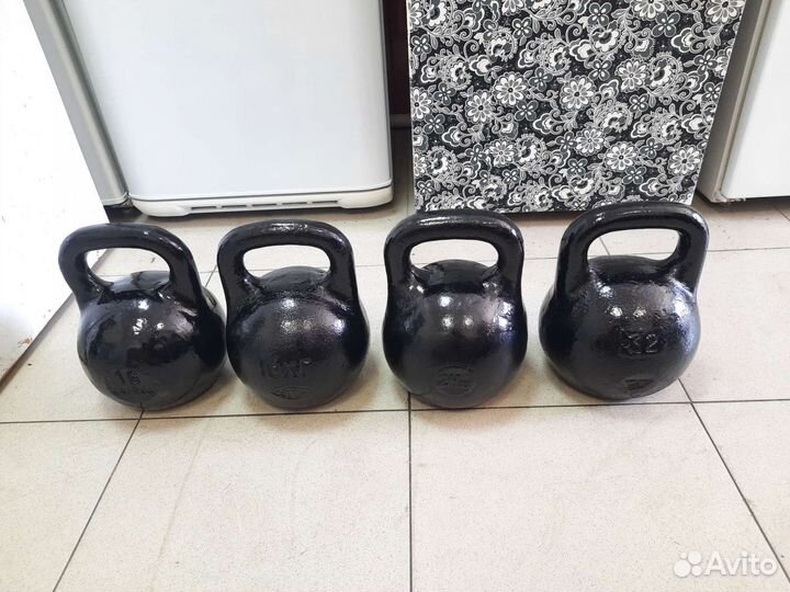 Гири 16 и 24кг и 32 могу привезти