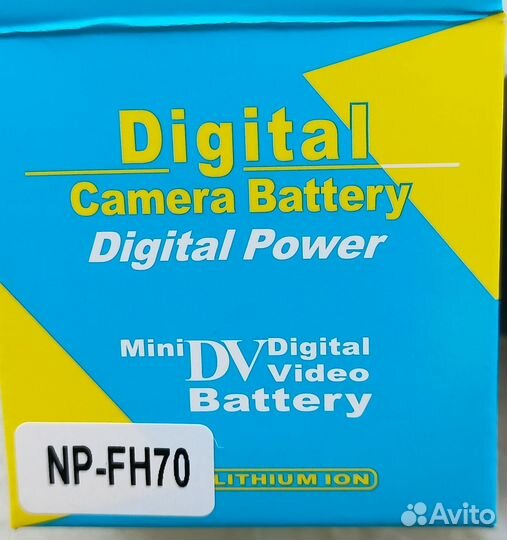 Аккумулятор sony NP-FH70