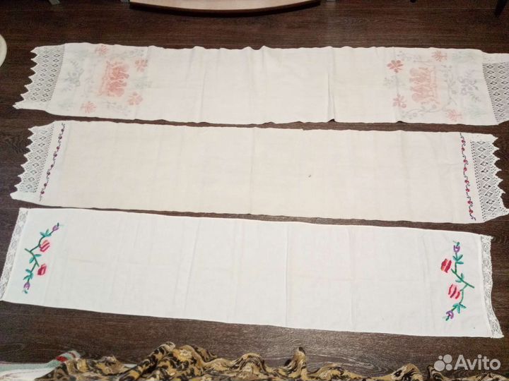 Рушник старинный, скатерть