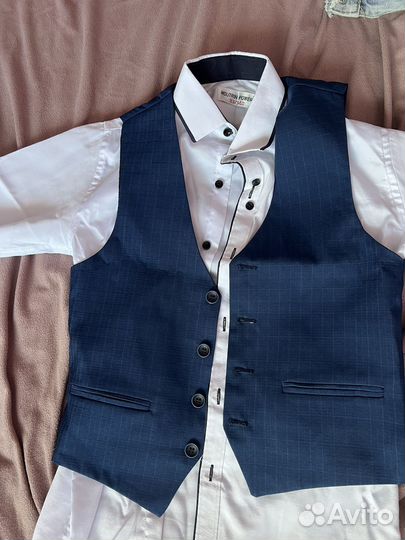 Школьная форма синяя