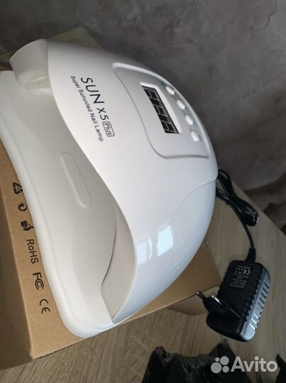 Новая лампа для сушки ногтей 80 Вт