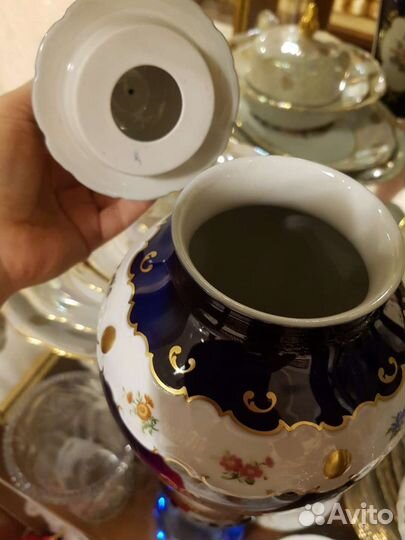 Ваза с крышкой,Валендорф Германия