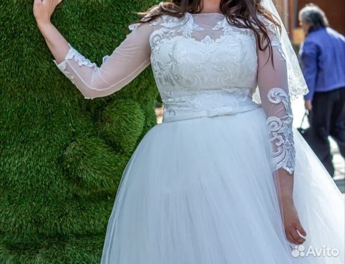 Свадебное платье и фата
