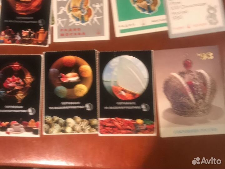 Календарики карманные