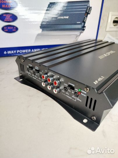 Усилитель Alpine 4 канальный (Новый+Гарантия)
