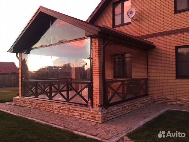 Гибкие окна пвх / гибкое стекло для беседок купить в Симферополе ...