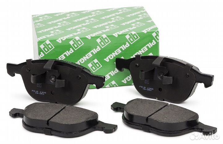 Колодки тормозные ford focus II 04/III 10/mazda 3