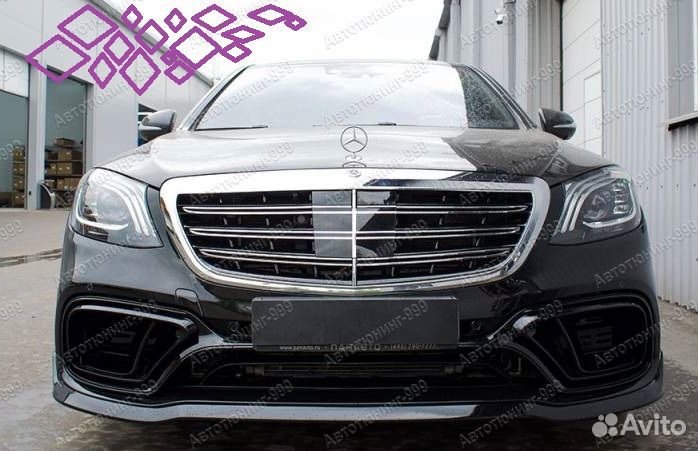 Обвес брабус на мерседес S-class 222 2017