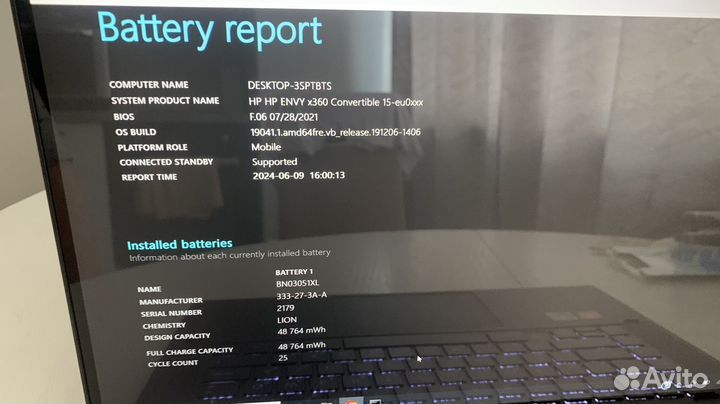 Ноутбук hp envy x360 15-eu0022ur