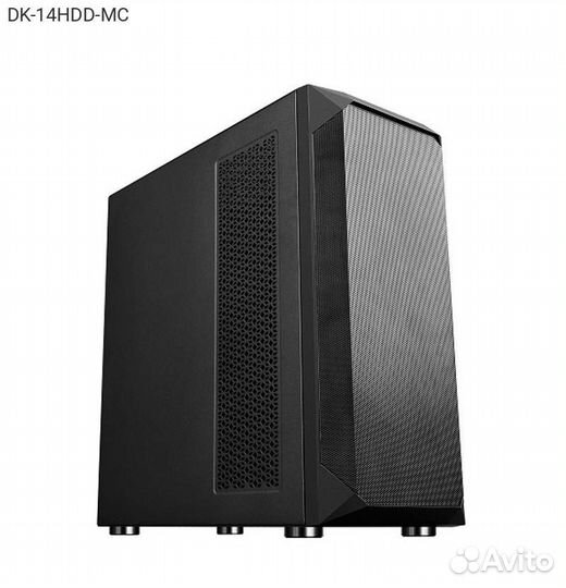 Корпус 1stplayer DK 14HDD MC Miditower Без бп чёрн