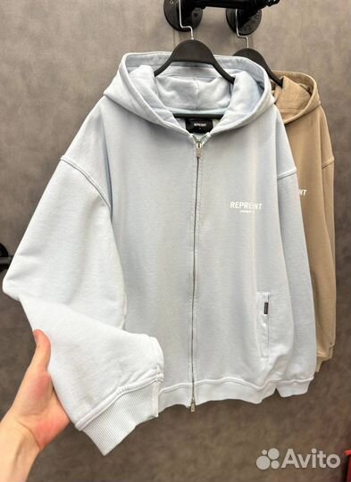 Зип худи represent