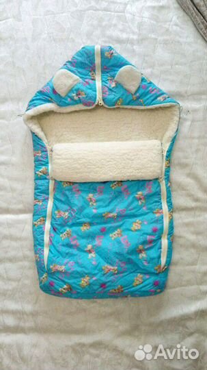 Детский конверт на овчине