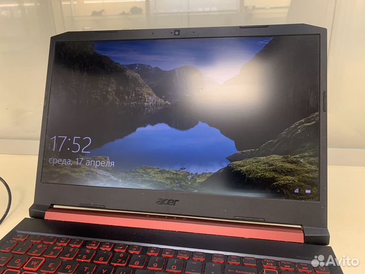 Игровой ноутбук acer nitro an515-54