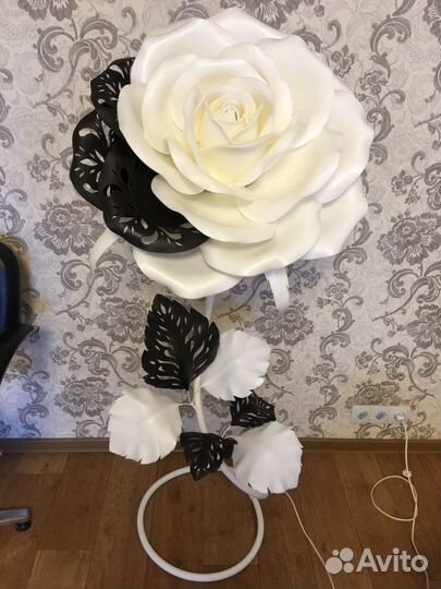 Продаю розу - светильник диаметр 60см