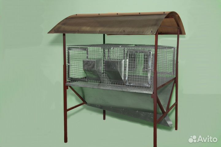 Клетка для кроликов откормочная (кр-о-4)