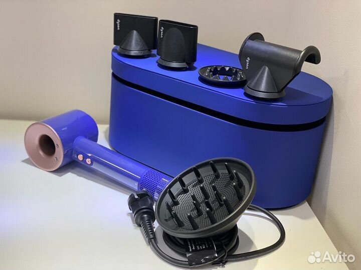 Фен Dyson supersonic HD08 vinca blue Новый
