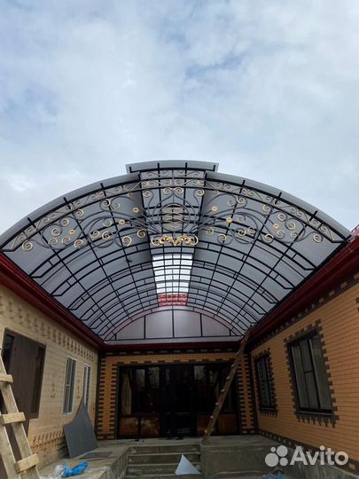 Навесы и козырьки в рассрочку