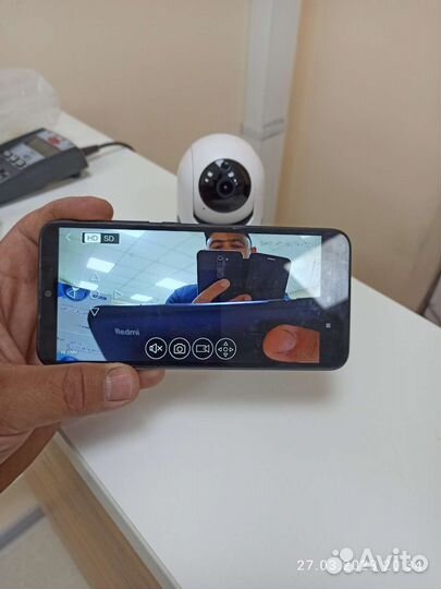 Камера поворотная 2.0MP HD PTZ сетевая Wi-Fi