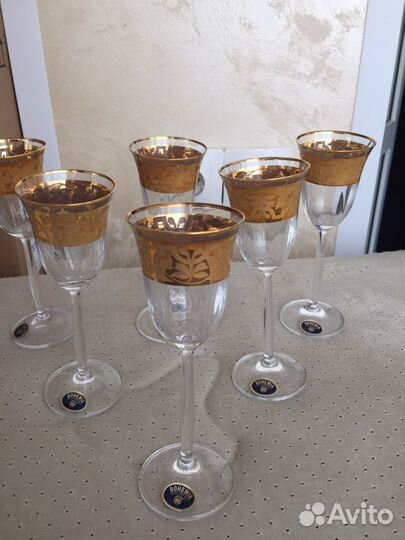 Новый набор рюмок, Богемия