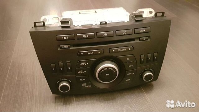 Штатная магнитола на mazda 3 bl