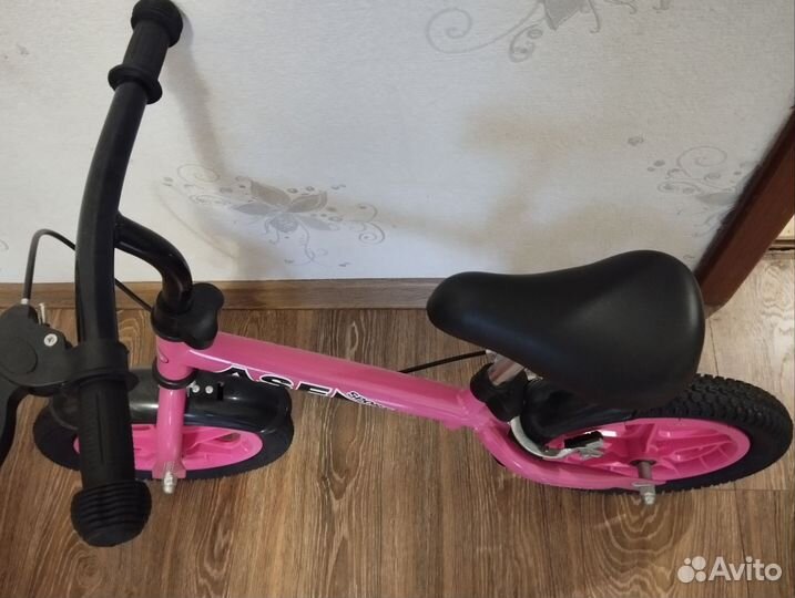 Беговел ase sport розовый