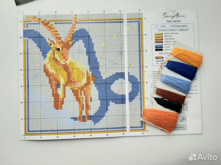 Остатки наборов вышивка крестом знаки зодиака