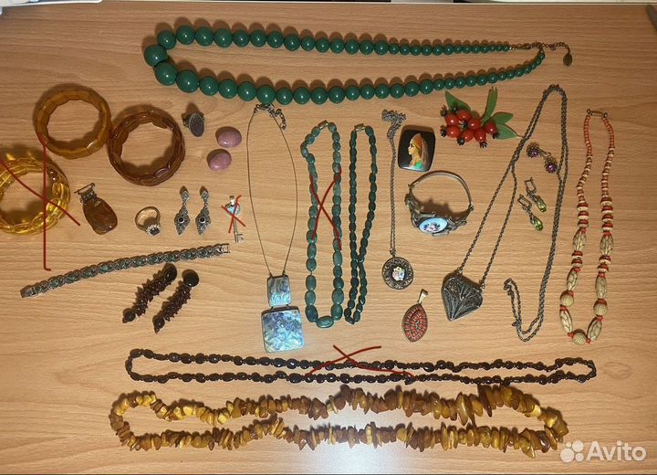 Бижутерия винтажная европа США СССР