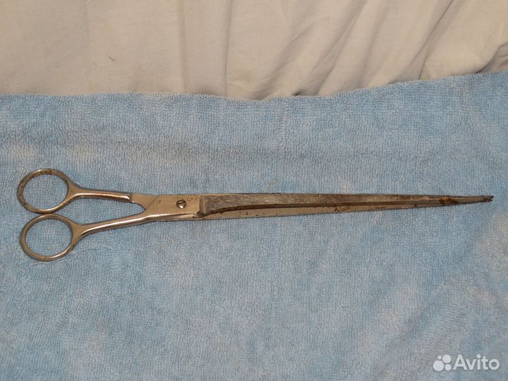 Ножницы старинные портняжные длинные