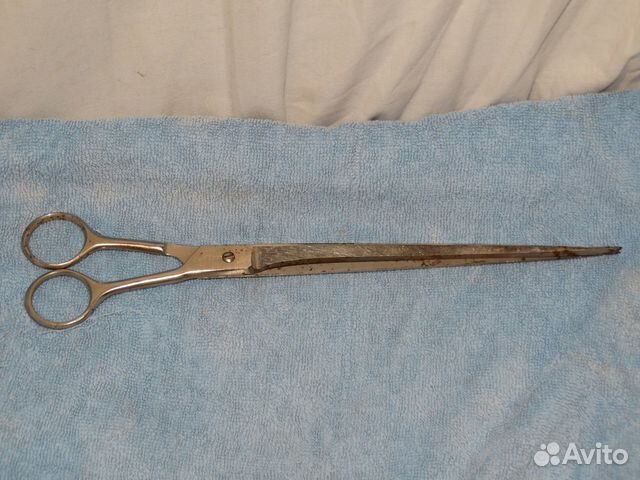 Ножницы старинные портняжные длинные