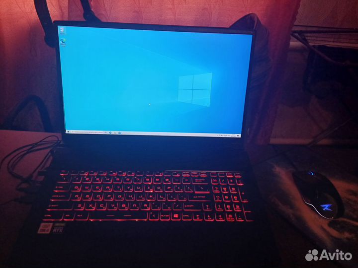 Игровой ноутбук msi GF75