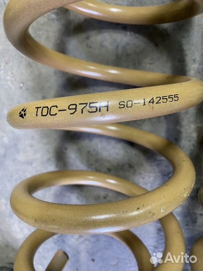 Задние пружины tough DOG на Prado 120,150