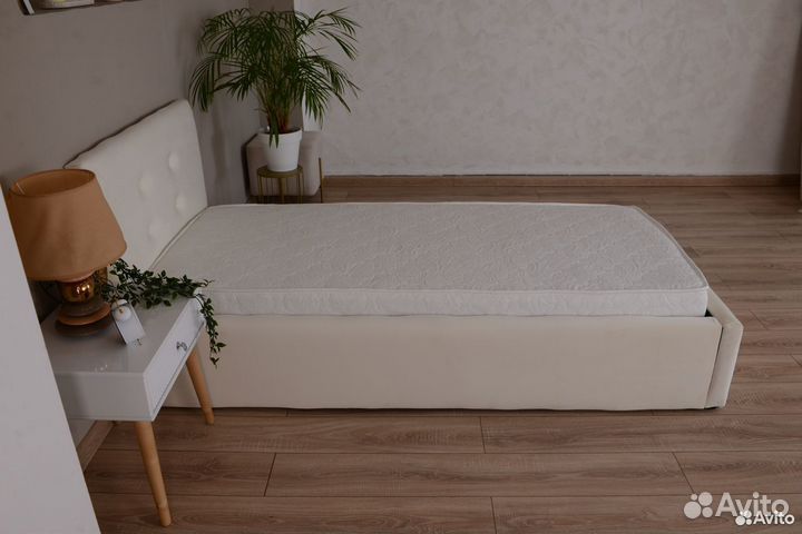 Кровать с матрасом 80 на 200 Роза