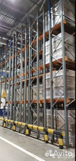 Стеллажи фронтальные для склада
