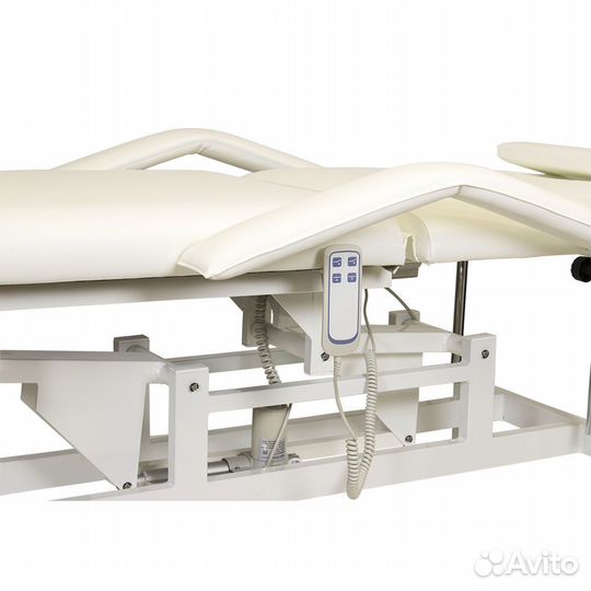 Кушетка массажная мд-850, серебристая
