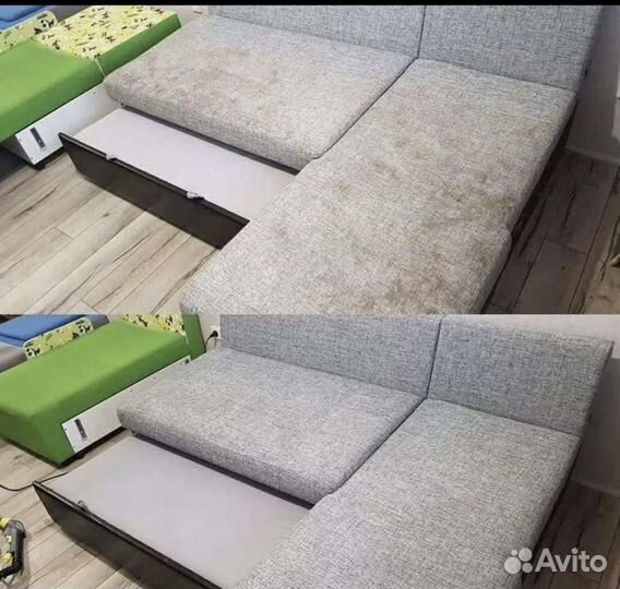 Химчистка мягкой мебели на дому