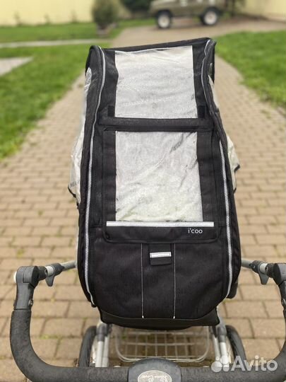 Дождевик на любую коляску. Универсальный. Новый