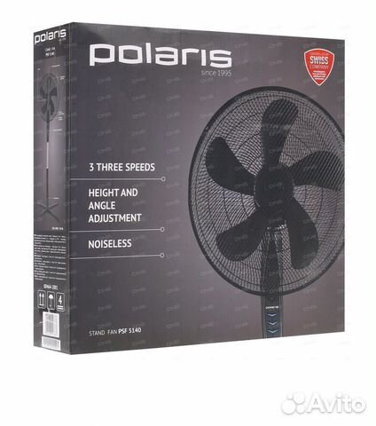 Вентилятор Polaris PSF 5140 черный объявление продам