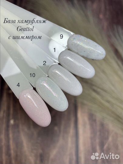База с шиммером Grattol