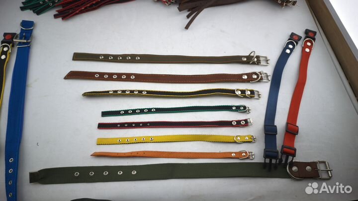 Ошейники и поводки для собак