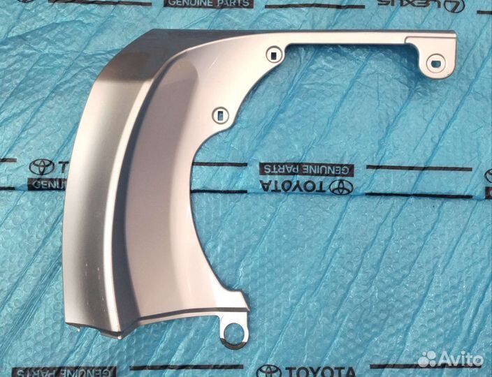 Накладка багажника рав 4 3 левая верхняя серебро