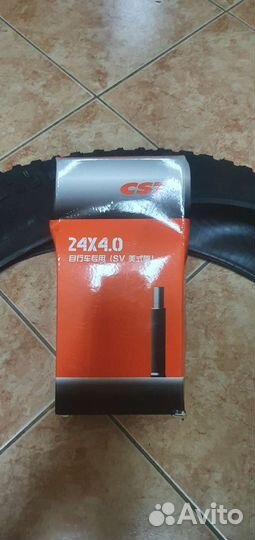 Покрышки для велосипеда 24 на 4