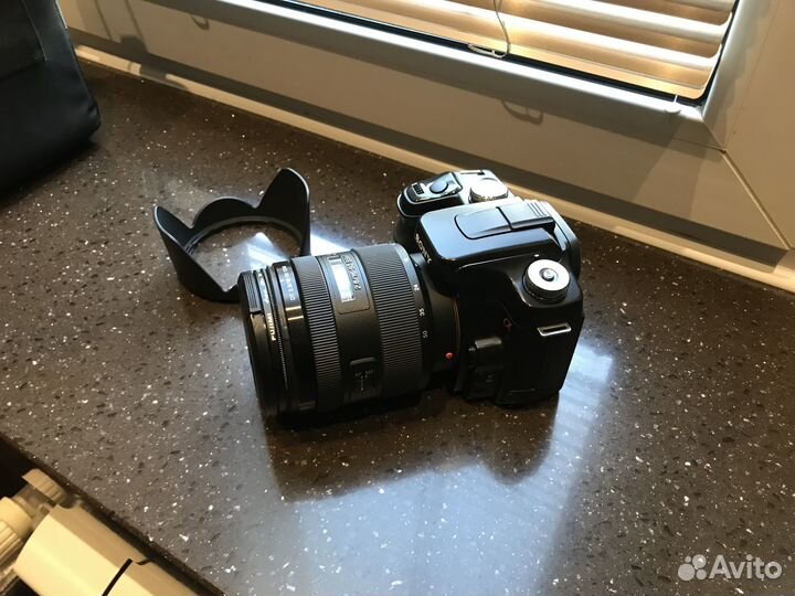 Объектив sony DT 16–50 mm F2.8 SSM + DSLr A100
