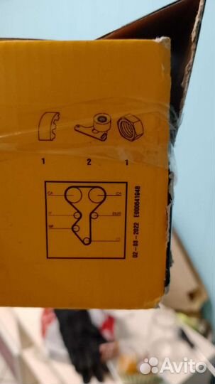 Комплект грм на priora 16 кл