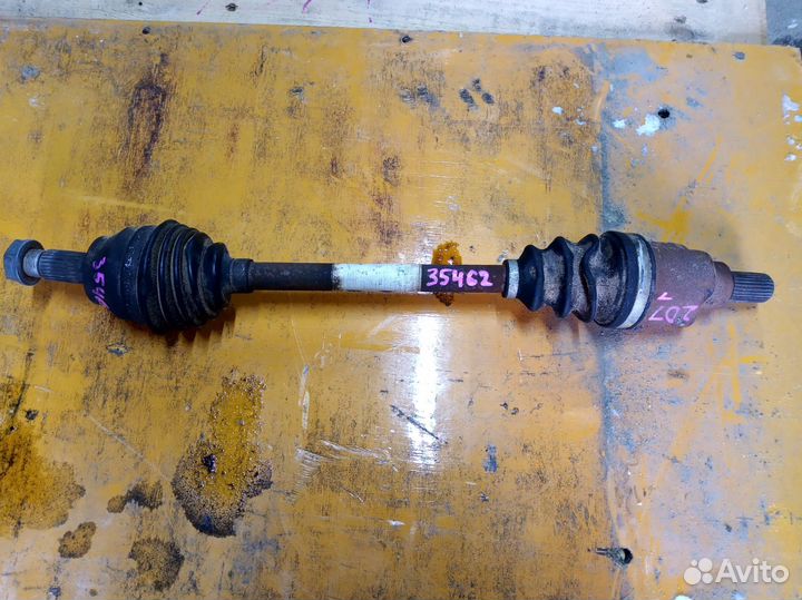 Привод лев.перед. Peugeot/ 207/ WC/ 1,6 литра/ к.т